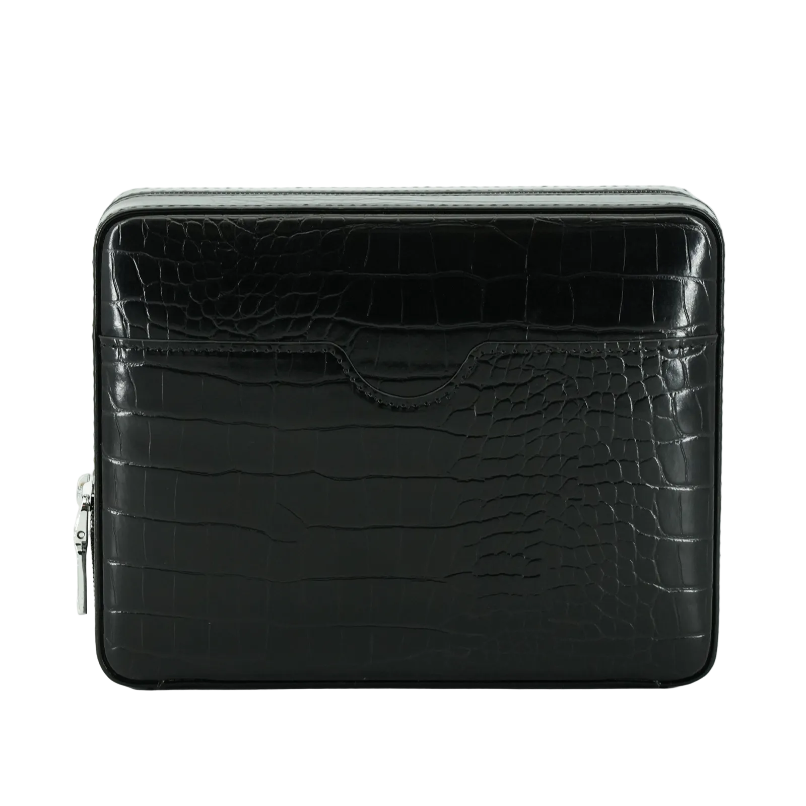DRXform Frontier Zenith | Luxury Glossy Croc-Embossed Cigar Travel Case