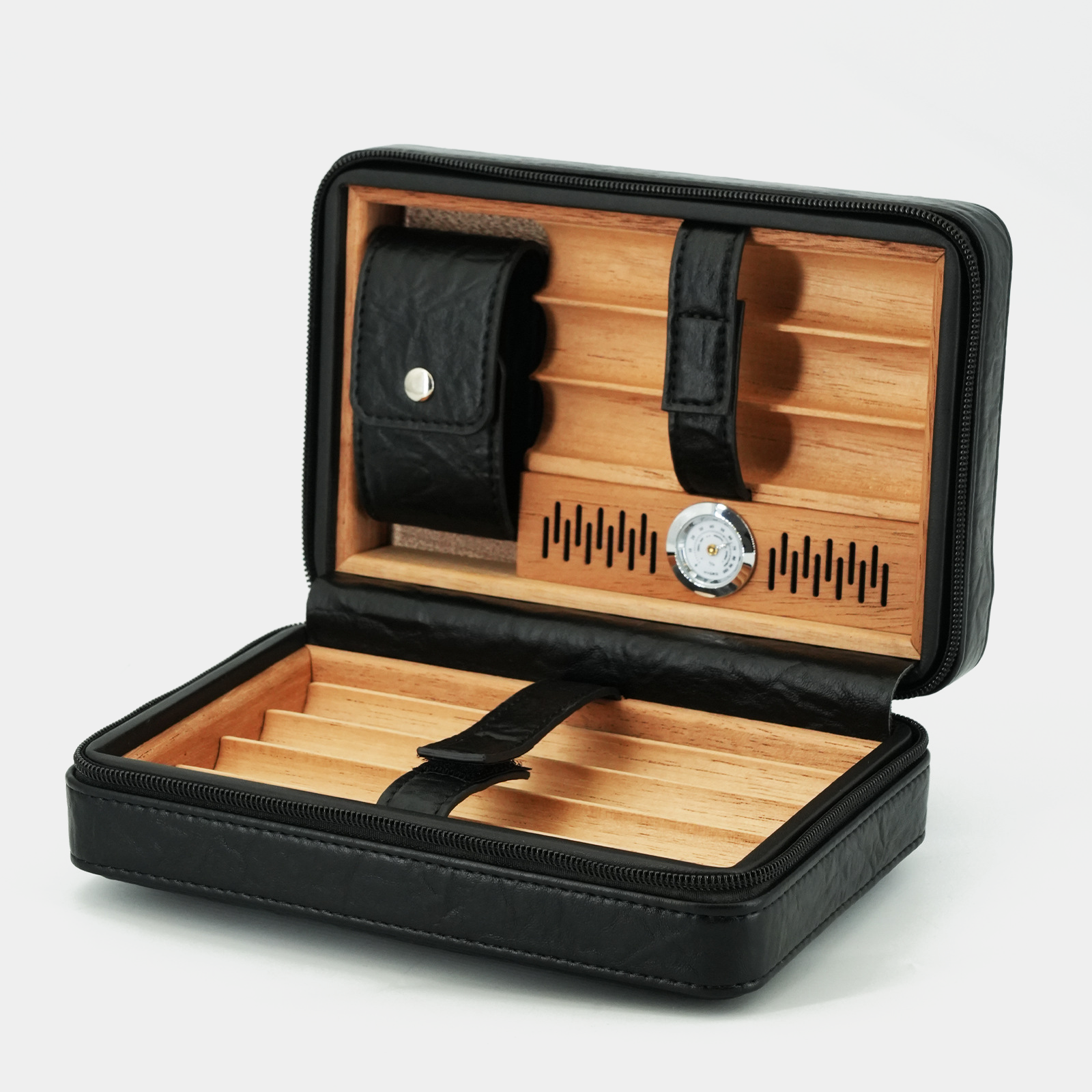 DRXform Frontier Expedition | Vintage Leather Cigar Travel Humidor