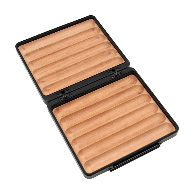DRXform Titan Edge | 6-Cigar Slim Aluminum Travel Humidor