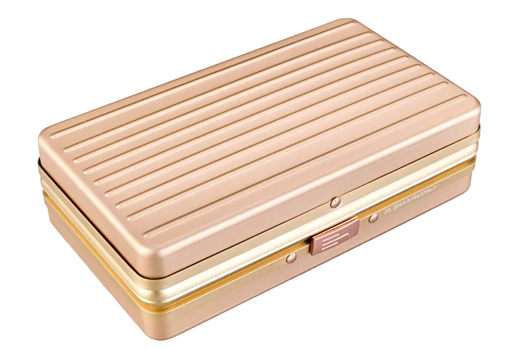 DRXform Titan Meridian | 8-Cigar Aluminum Travel Humidor Case
