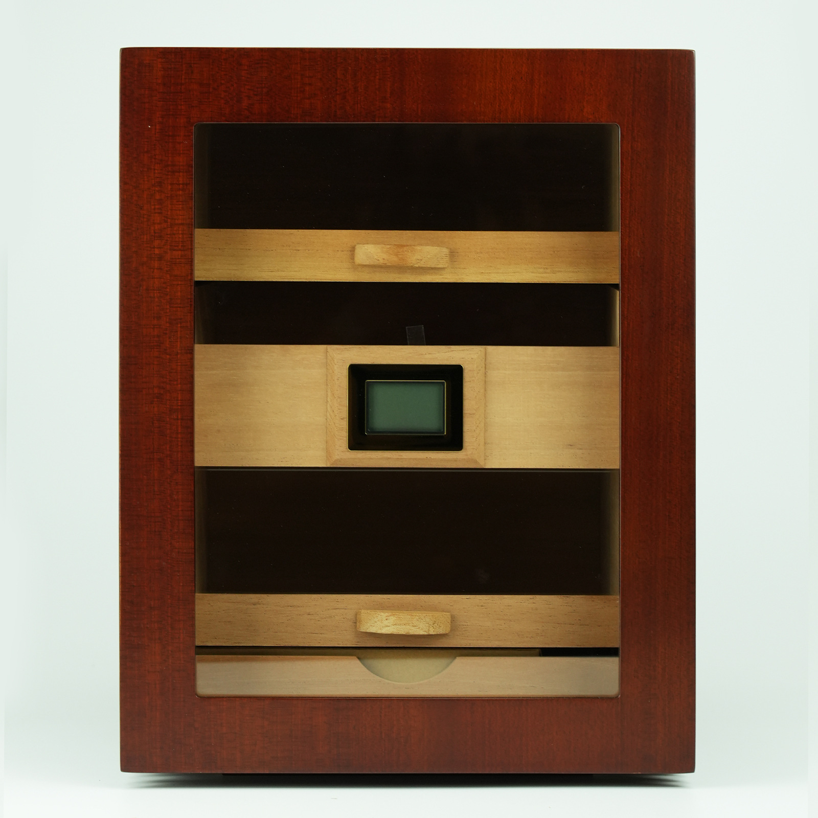 DRXform Heritage Series Cigar Humidor – Solid Wood Craftsmanship & Precision Humidity Control