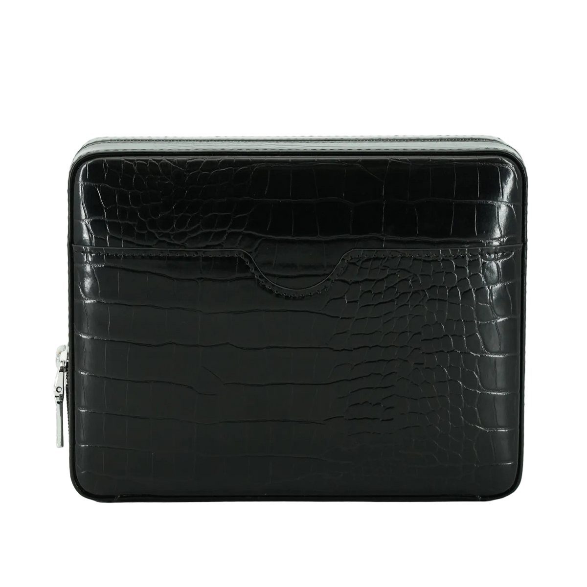 DRXform Frontier Zenith | Luxury Glossy Croc-Embossed Cigar Travel Case
