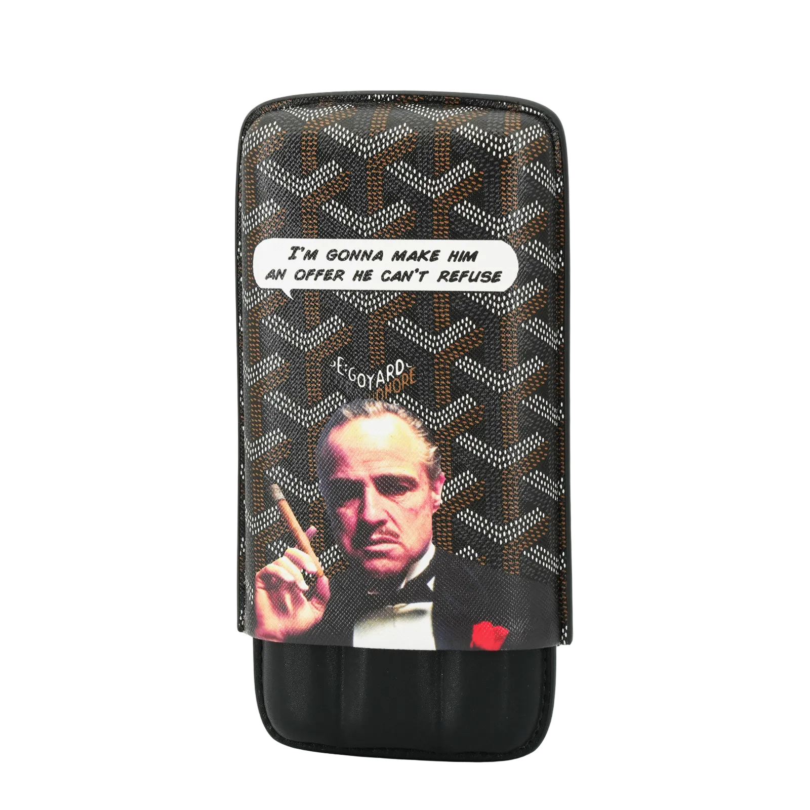 DRXform Frontier Tycoon | Godfather Edition Leather Cigar Case