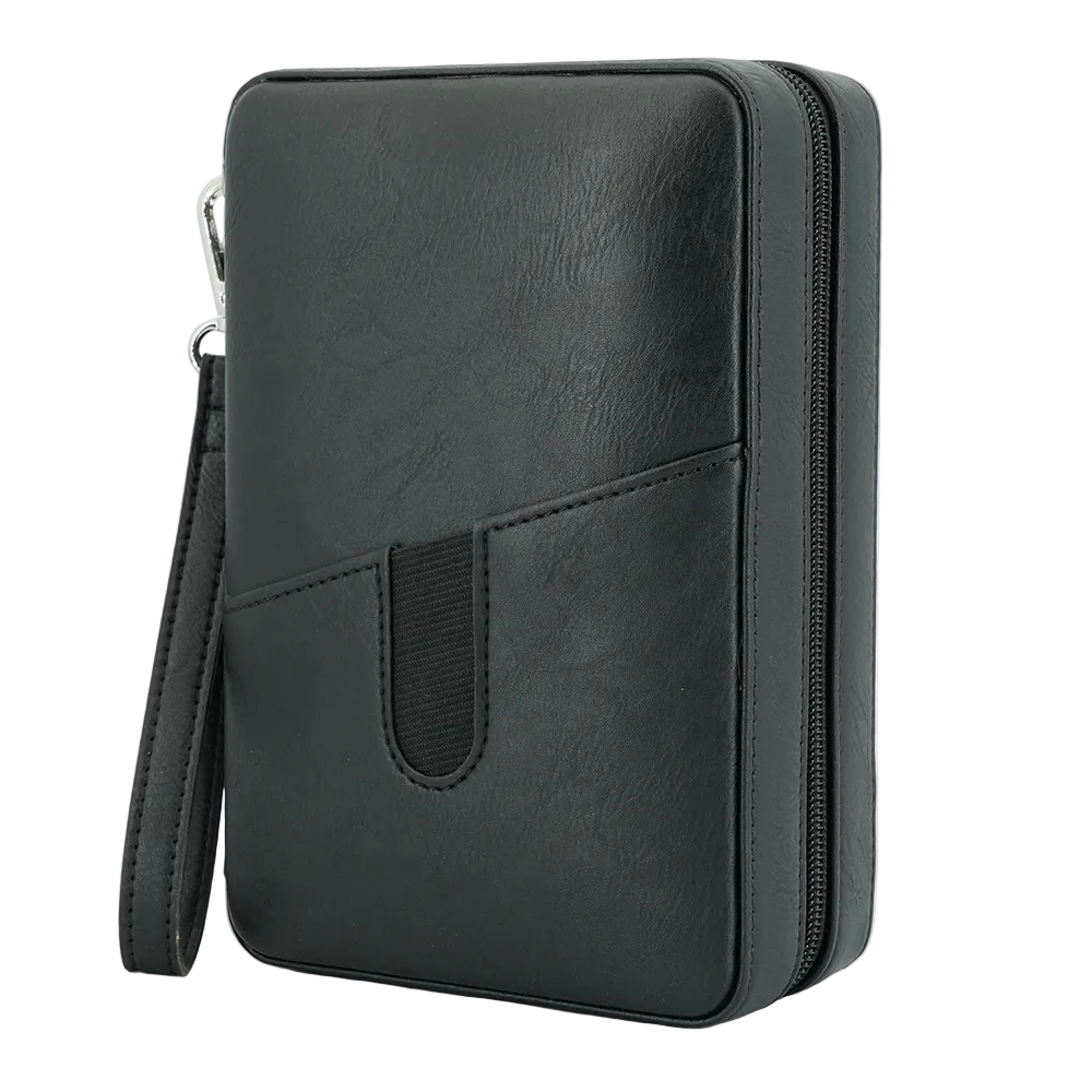 DRXform Frontier Smooth | Portable Leather Travel Cigar Humidor Case