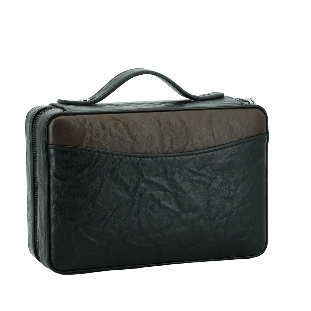 DRXform Frontier Expedition | Vintage Leather Cigar Travel Humidor