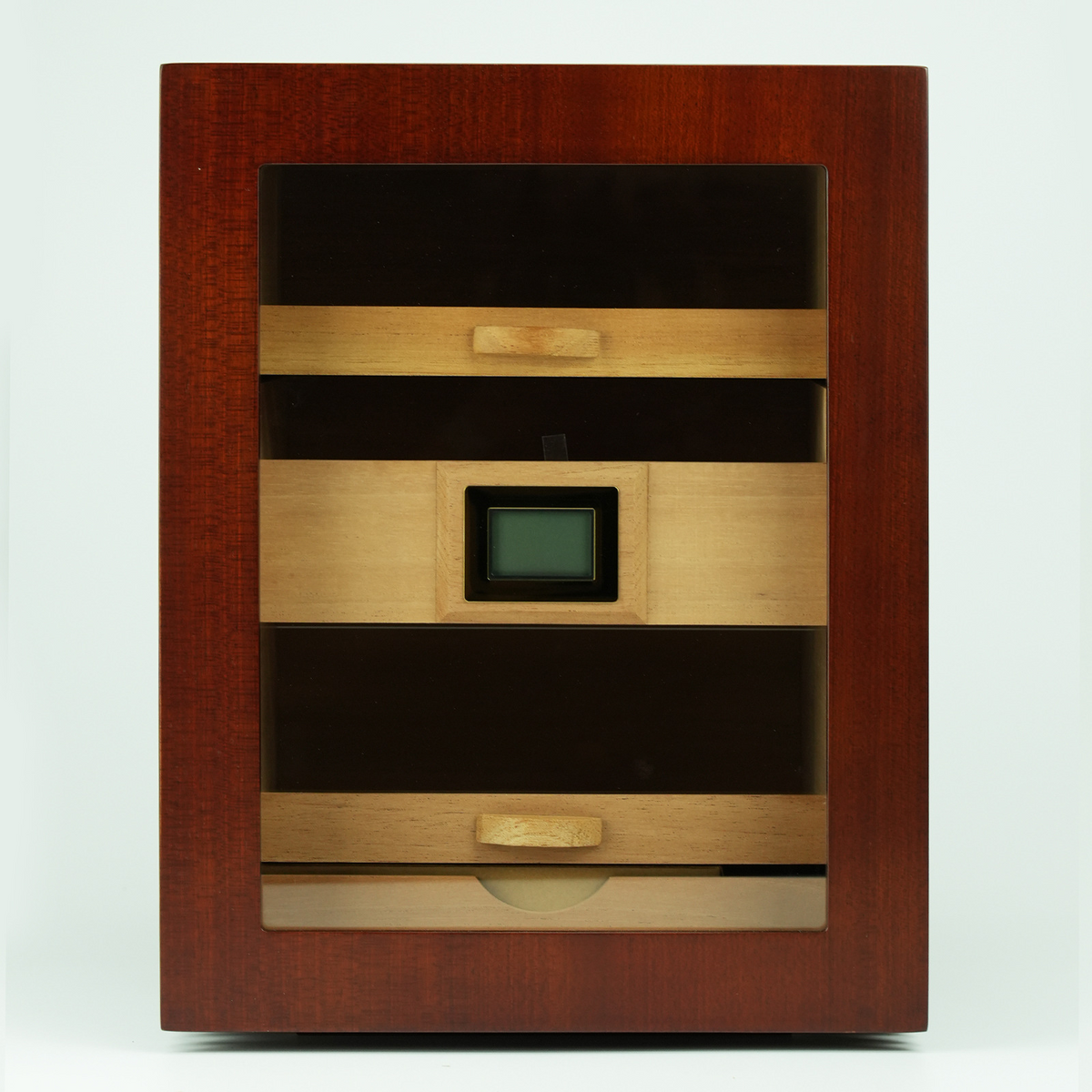 DRXform Heritage Series Cigar Humidor – Solid Wood Craftsmanship & Precision Humidity Control